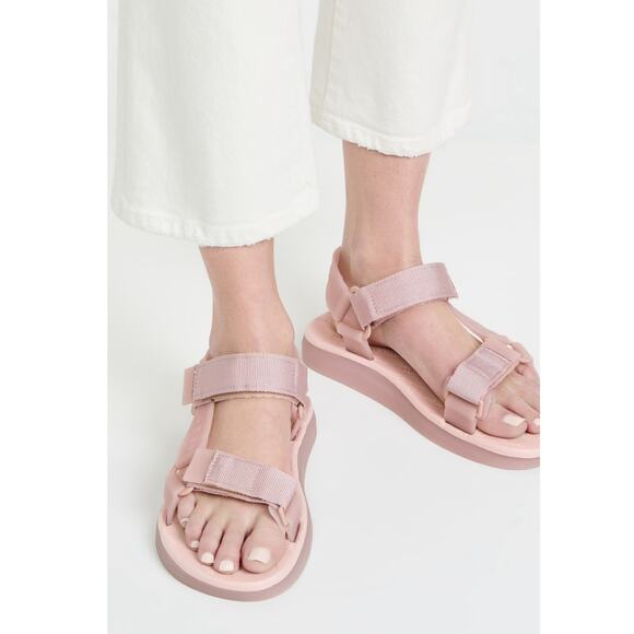 New Melissa Papete + Rider Sandal in Pink Women's Size 6 - Picture 1 of 7